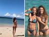 Hemsworth’s wife stuns in tiny bikini