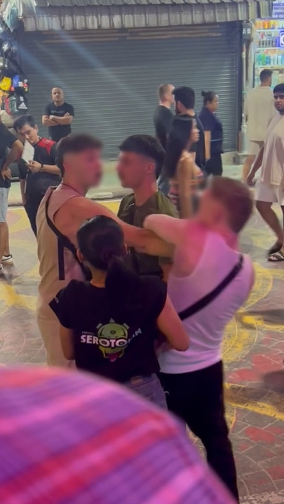 Aussie tourists cause scene in Phuket brawl