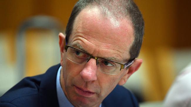 Australian Securities & Investment Commission (ASIC) Deputy Chairman Peter Kell during Senate Estimates at Parliament House in Canberra, Thursday, March 2, 2017. (AAP Image/Mick Tsikas) NO ARCHIVING