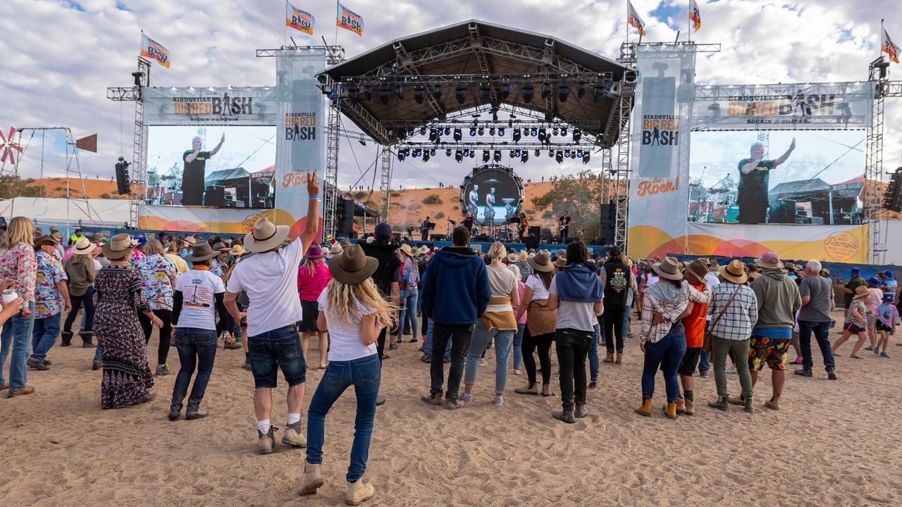 The Big Red Bash in Birdsville is in full swing.