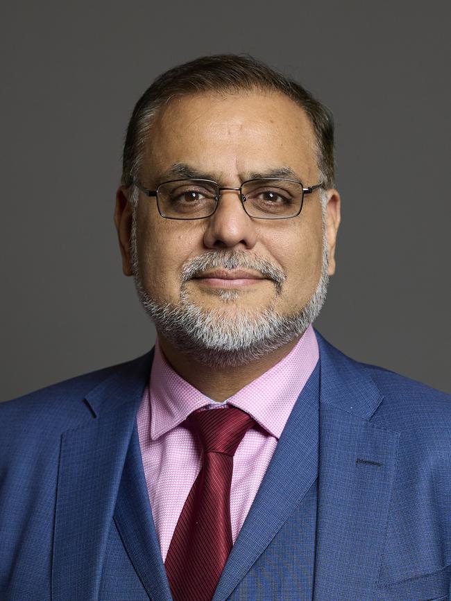 British Independent MP Ayoub Khan, elected at the July general election in Birmingham Perry Barr. Picture: UK Parliament