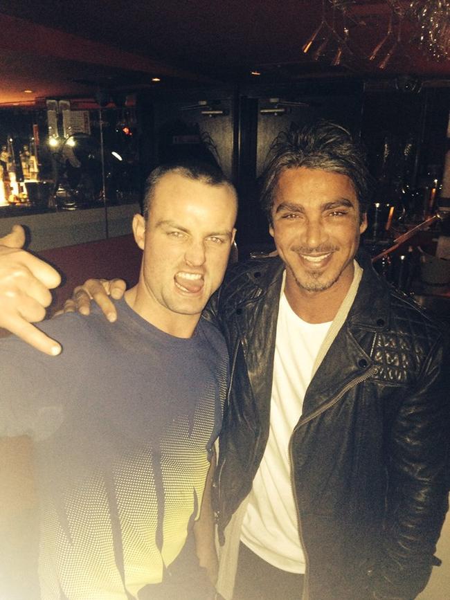 Jordan Byrne, pictured with John Ibrahim, died from his injuries on August 26.