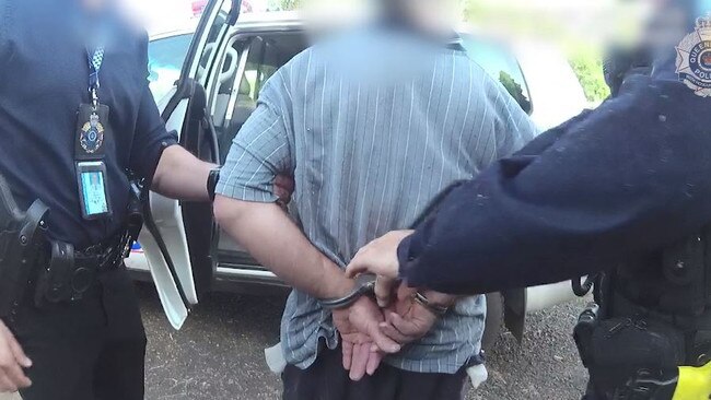 Graham Gene Potter, 64, one of Australia's most wanted alleged fugitives has been arrested in Ravenshoe at about 8.45am, a regional Far North Queensland town. Twelve years he fled from Victorian authorities, when he was due to front court over serious allegations – Photo Supplied QLD Police