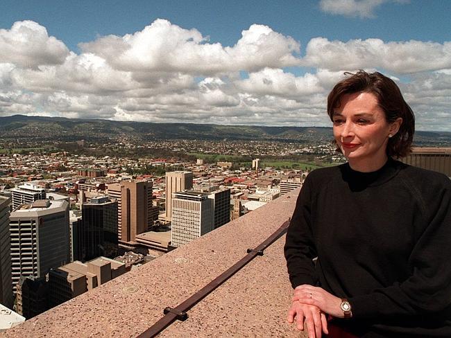 Anne Moran in her earlier years as an Adelaide City councillor. 