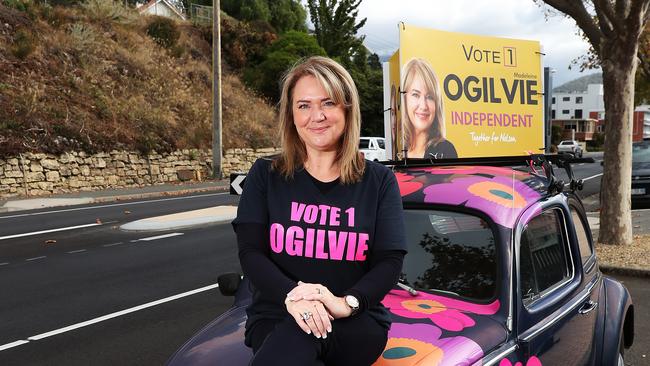 Independent candidate for Nelson Madeleine Ogilvie in Sandy Bay. Picture: NIKKI DAVIS-JONES