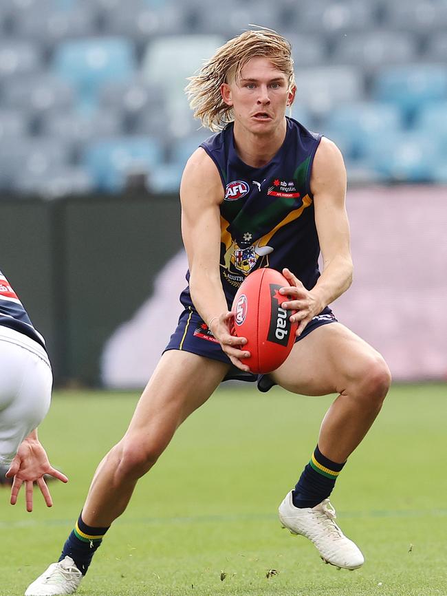 Josh Fahey looks a great prospect in the future for GWS as an academy player. Picture: Michael Klein