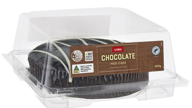 About 15,000 Coles chocolate mudcakes are baked in the North Altona factory each day. Picture: Supplied