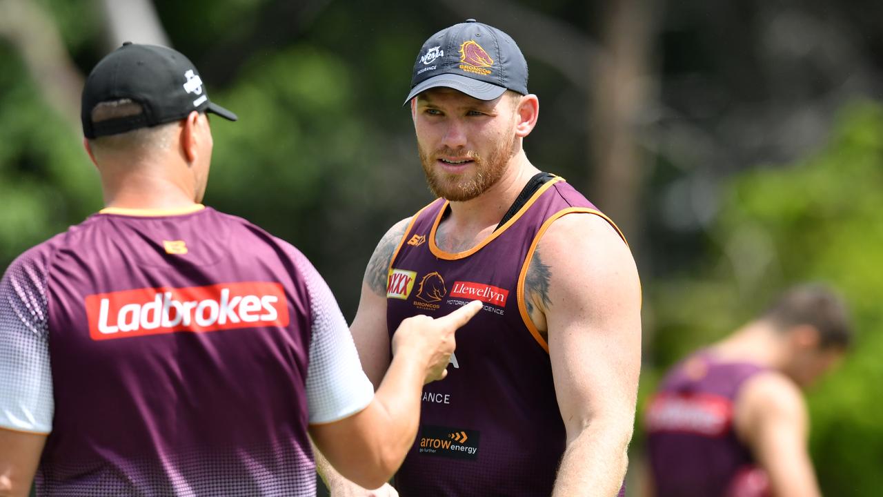 Broncos prop matt Lodge would not have been signed under the old Broncos regime, according to Gorden Tallis. 