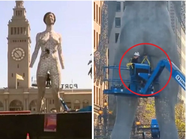 The statue was unveiled in San Francisco.