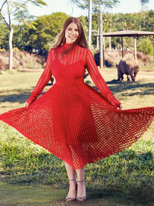 Bindi Irwin will be celebrating her 21st birthday this week. (Shot on location at Australia Zoo. Picture: Russell Shakespeare for Stellar)