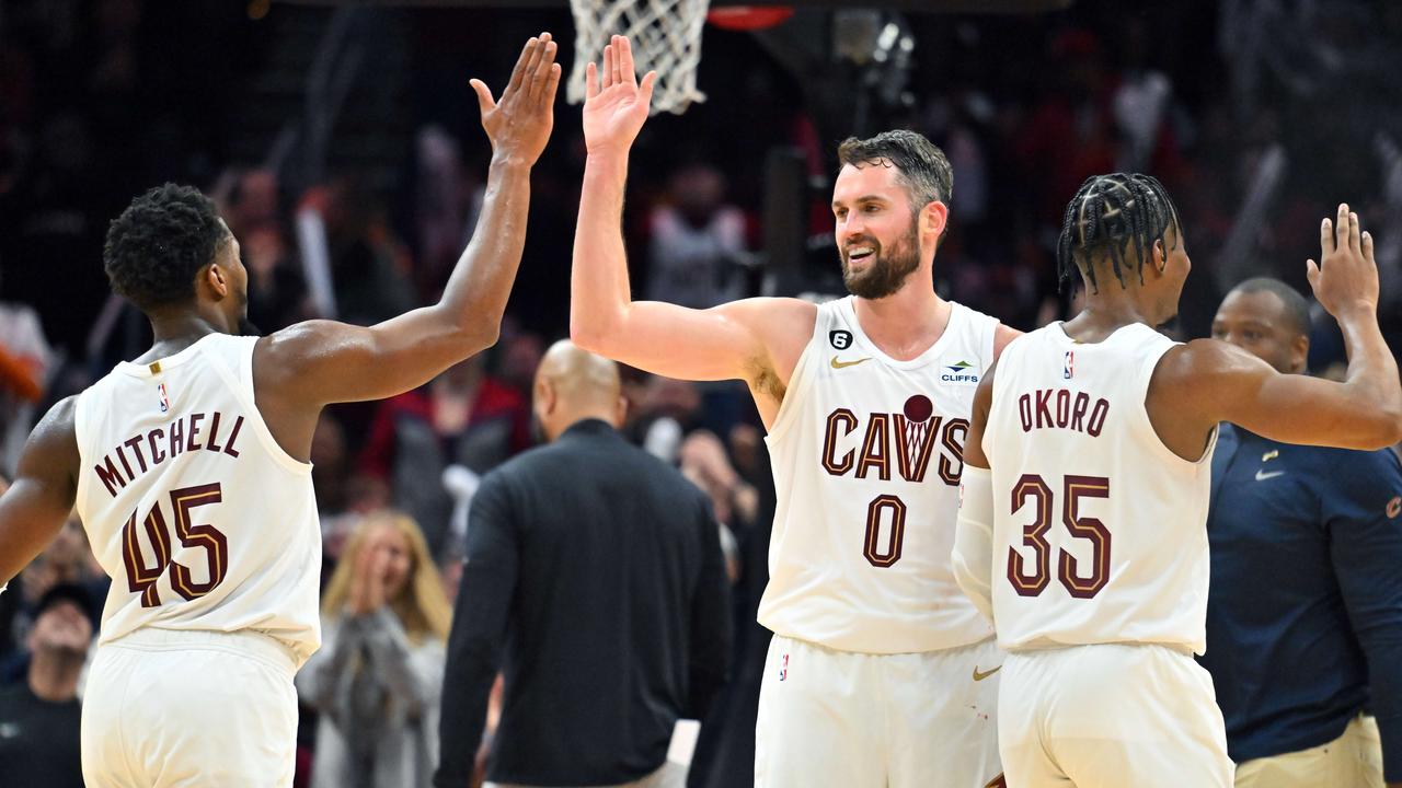 Kevin Love appeared in 489 games with the Cavaliers. Picture: Jason Miller