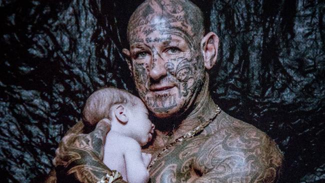 Finks bikie boss BJ Reker died in prison while on remand for a serious assault. Picture: Supplied