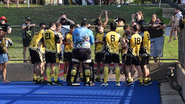 Photos from Darwin B-grade hockey grand final day. Picture: Darcy Jennings.