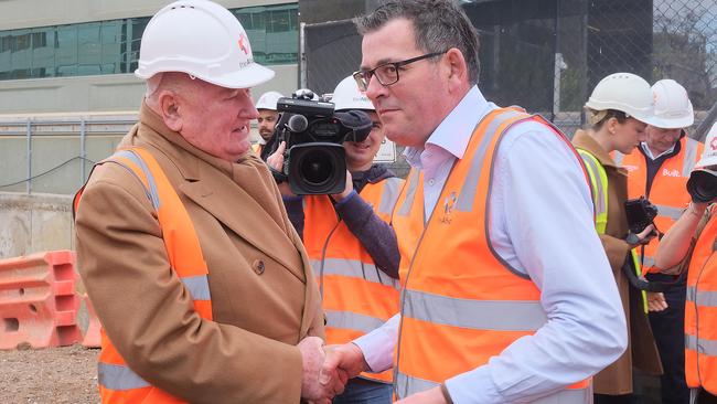 His friendship with trucking tycoon Linsday Fox is well documented. Picture: NewsWire