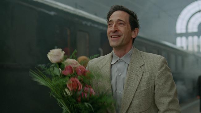 Adrien Brody as László Tóth in The Brutalist. Courtesy of A24