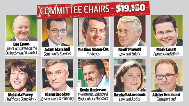 Committee chairs