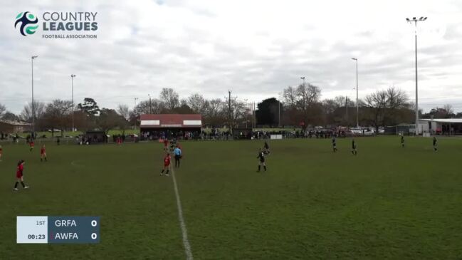 Replay: Country League Football Associations championships Day 2 - Geelong v Albury Wodonga (U16/18 Girls)