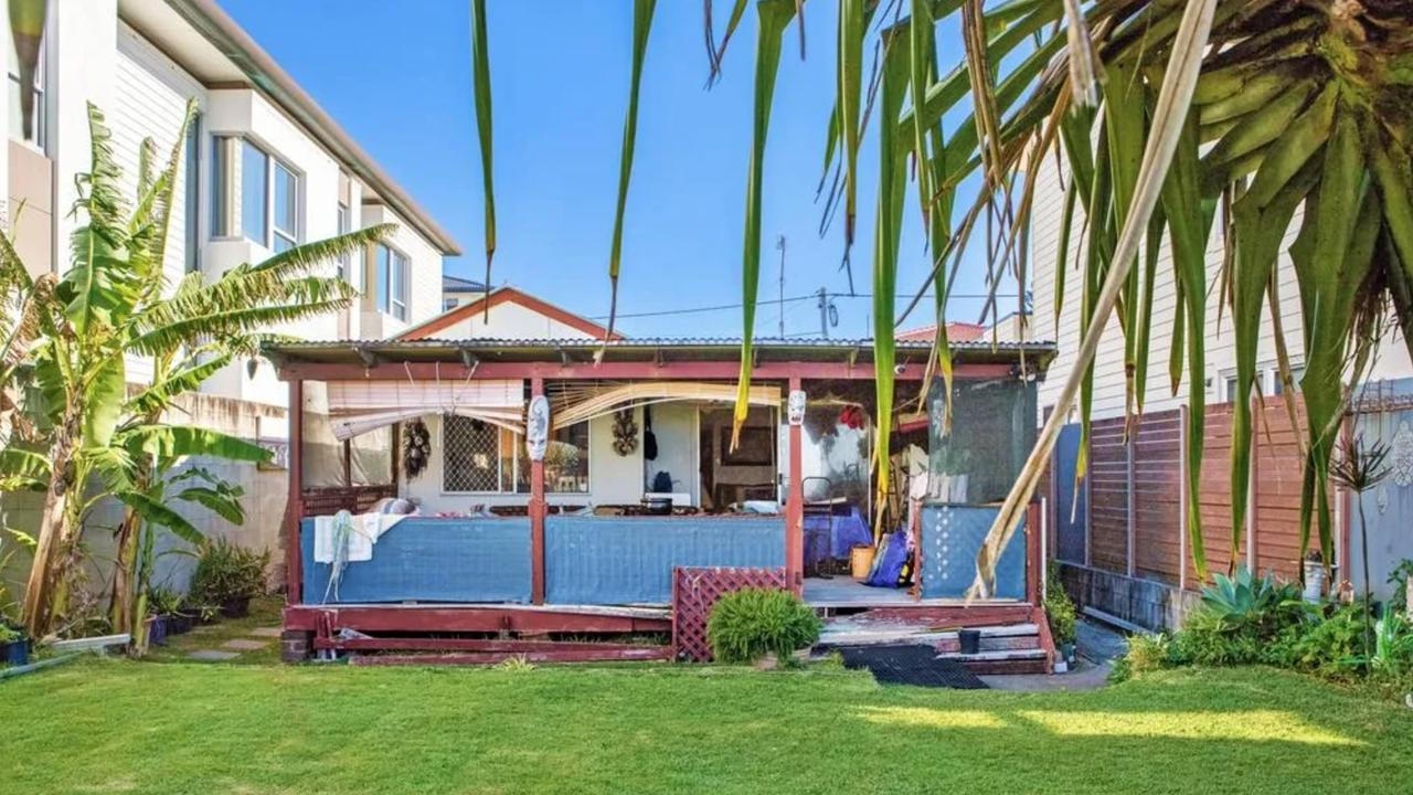 The property at West Point on Magnetic Island sold for a tenth of what buyers paid for a similar style two-bedroom beachfront shack at Palm Beach on the Gold Coast. Picture: Realestate.com.au