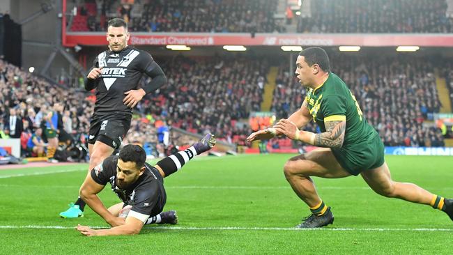 Kahu has played nine Tests for New Zealand. Photo by Dave Howarth - CameraSport via Getty Images.