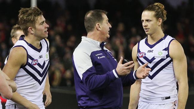 Ross Lyon was a big influence on Fyfe. Pic: Getty Images