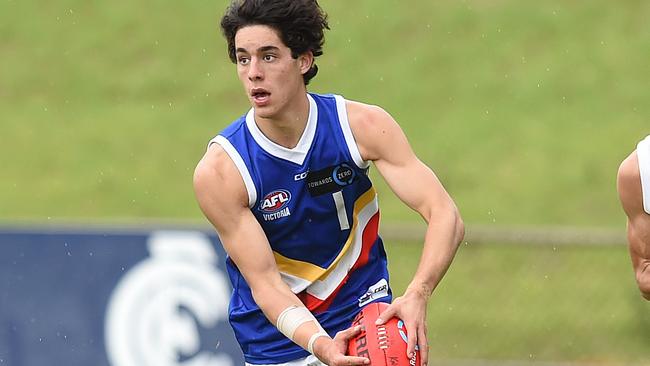 Adam Cerra in action for the Eastern Ranges in the TAC Cup.