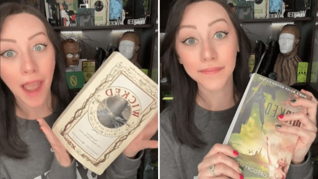 Are you familiar with the original Wicked book? Image: TikTok / @theozvlog