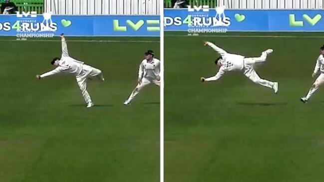 He's done it again! Steve Smith's slips screamer