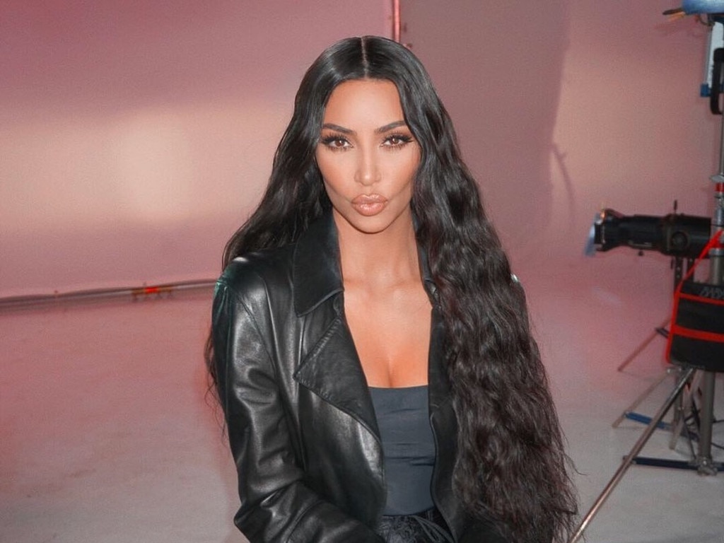 Kim Kardashian's wavy hair was the inspiration behind the new hair tool taking Instagram by storm. Picture: Instagram / Kim Kardashian