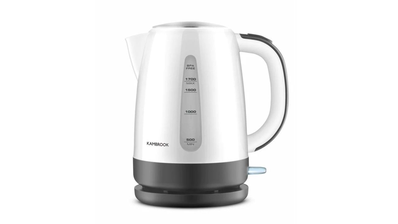 Healthy Choice Electric 800W 1.2L Digital Glass Kettle w/Tea