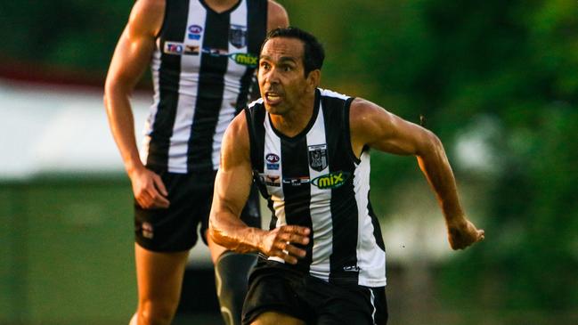 Eddie Betts in the NTFL. as Palmerston Magpies take on Waratah in round 9 of the NTFL at Cazalys Arena.Picture: Glenn Campbell