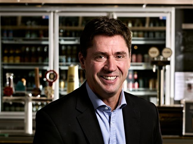 Portrait of Sam Fischer - CEO of Lion Co - Shot in the Lion Office / Bar in Sydney CBD - 28.07.2022 - Photo by Michael Quelch