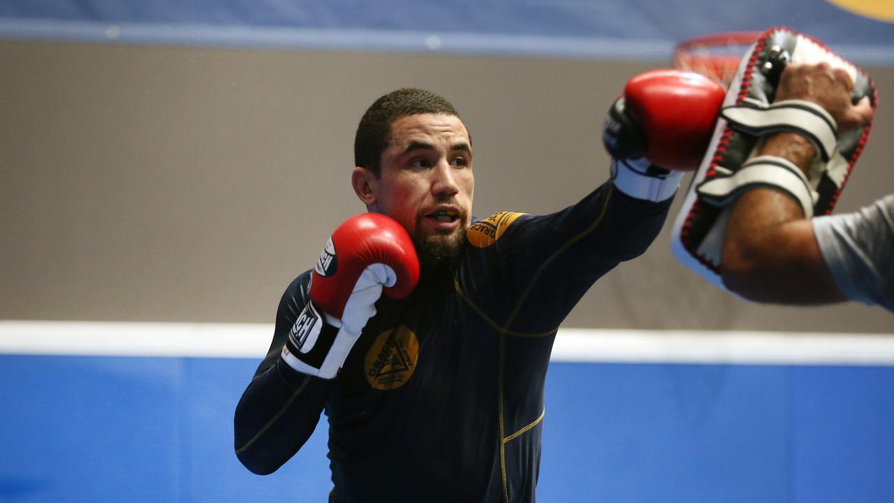 Australian UFC fighter Rob Whittaker.