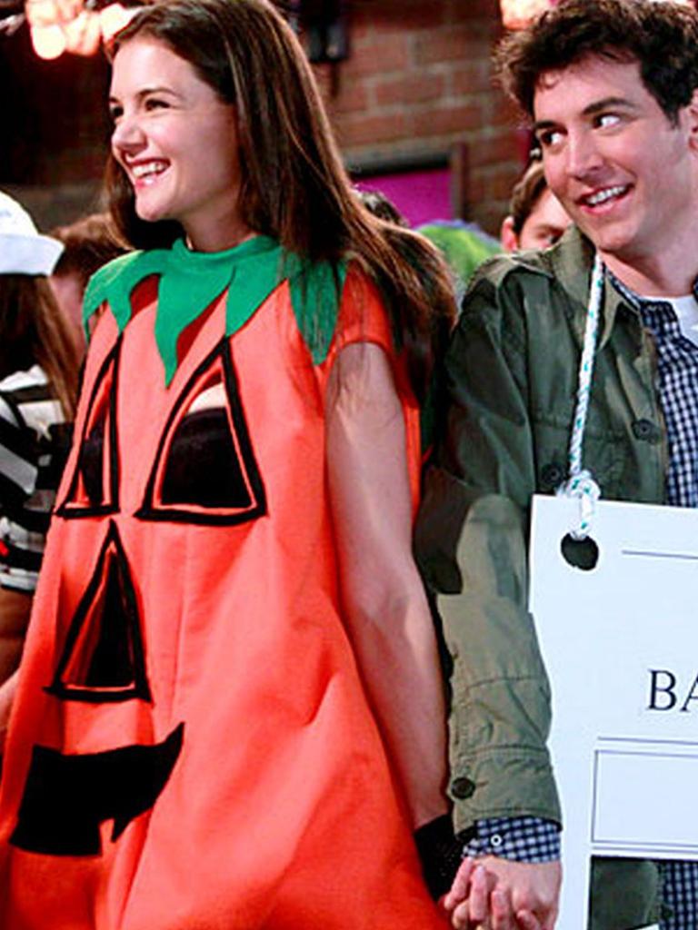Naomi and Ted might not have ended up together but the outfit became one of the show’s most iconic moments. Picture: CBS.