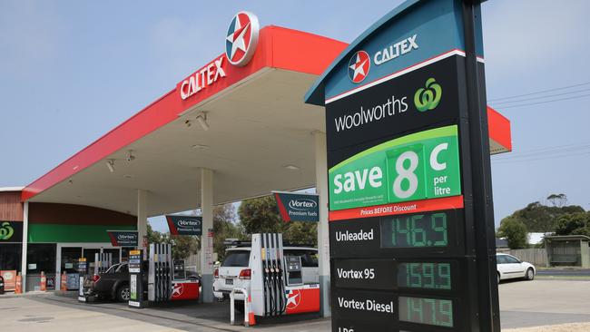 Caltex will open its books to EG in a move stoking competitive tension. Picture: Peter Ristevski