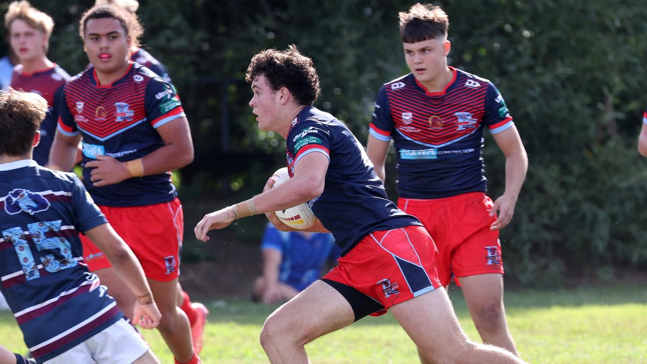 Redcliffe SHS prop Cody Starr had a big match. Picture: Liam Kidston