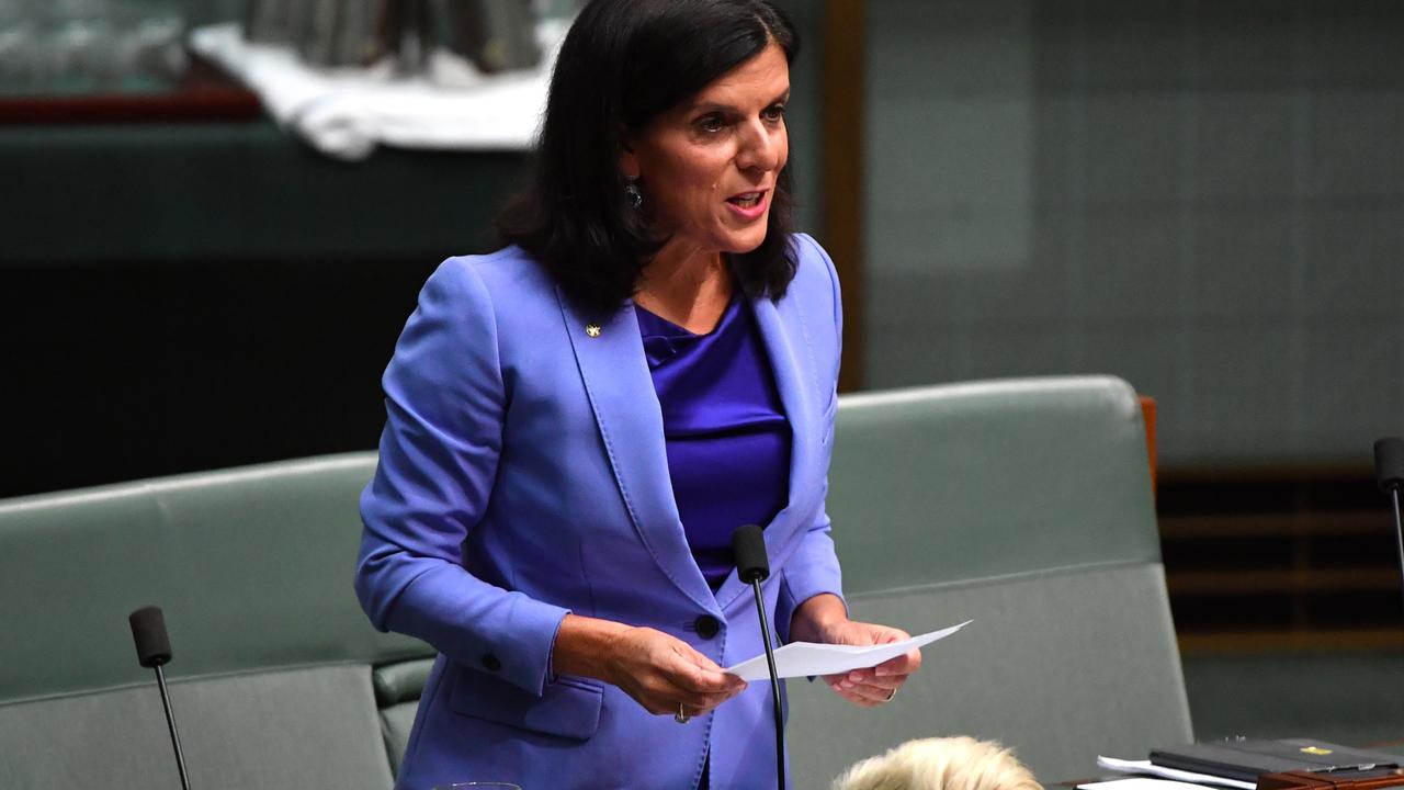 Julia Banks sent a message to Jenny. Picture: Mick Tsikas