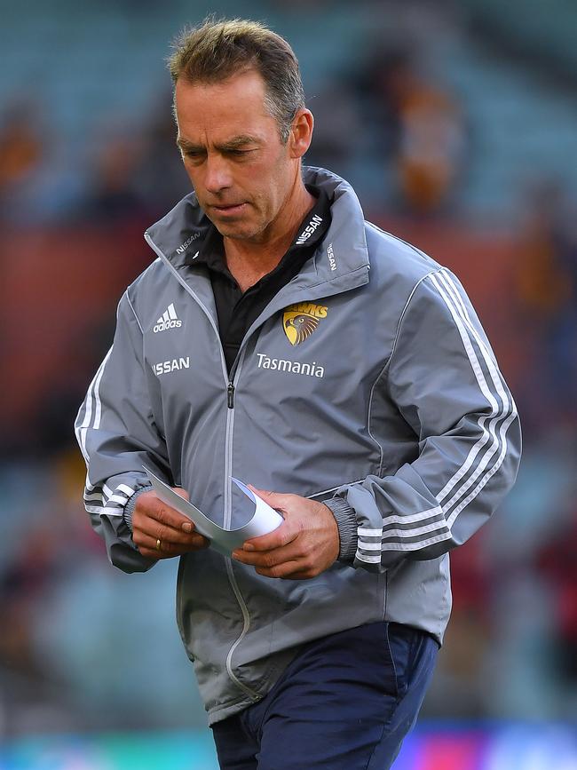 Hawthorn coach Alastair Clarkson. Picture: Getty Images