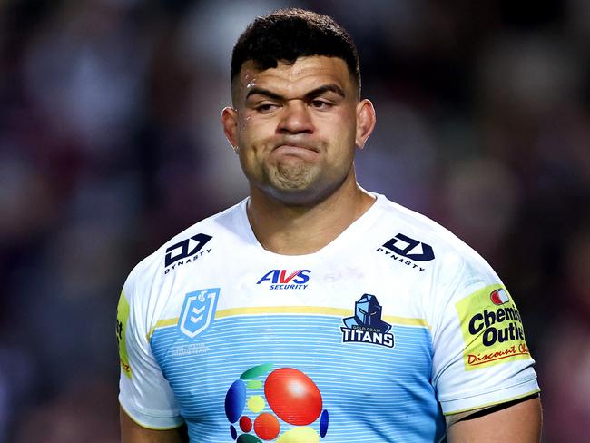 David Fifita backflipped on joining the Roosters in May. Picture: Brendon Thorne/Getty Images