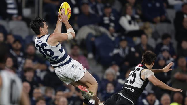 Oliver Henry of the Cats. (Photo by Darrian Traynor/Getty Images)