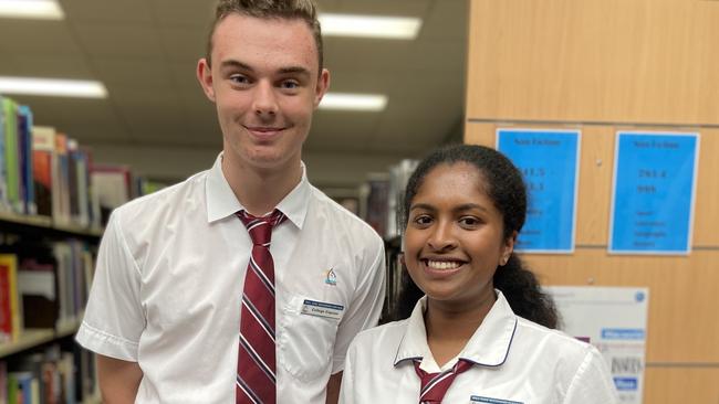 Felix Werner and Tharshika Srikamalanathan.