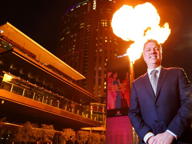 Crown Melbourne chief executive Mike Volkert. Picture: Brendan Beckett