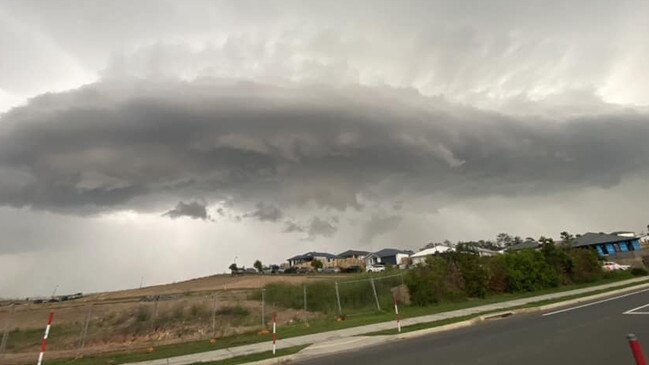 Yesterday’s damaging storm front.