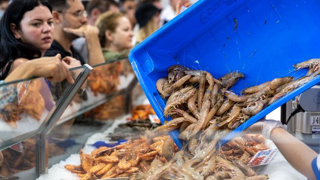 Aldi took out the top spot for best seafood. Picture: NCA NewsWire/ Seb Haggett.