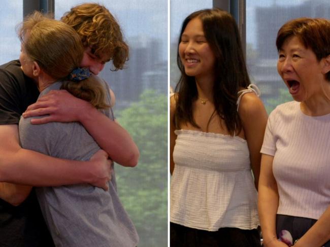 Kelvin Grove State College student Lachlan Howie and Brisbane Girls Grammar School student Kaiyu Su received the perfect ATAR yesterday.