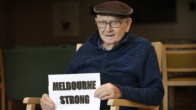 WWII veteran Ray Rees. Picture: David Caird