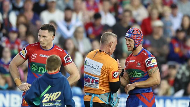 Knights fans are sweating on the fitness of Kalyn Ponga. Picture: Getty