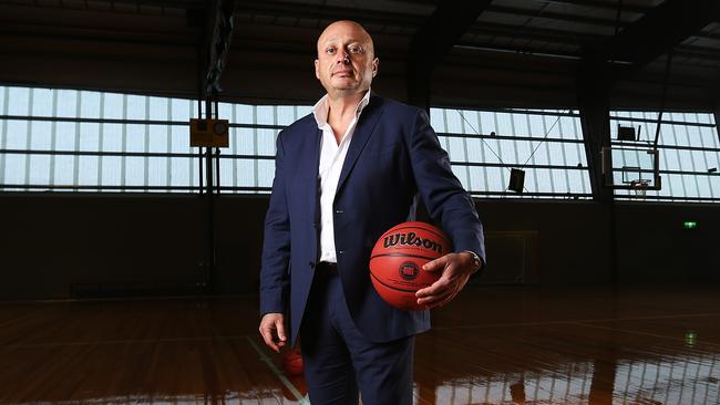 NBL owner Larry Kestelman will lead the new NBL Tasmania advisory board. Picture: ZAK SIMMONDS