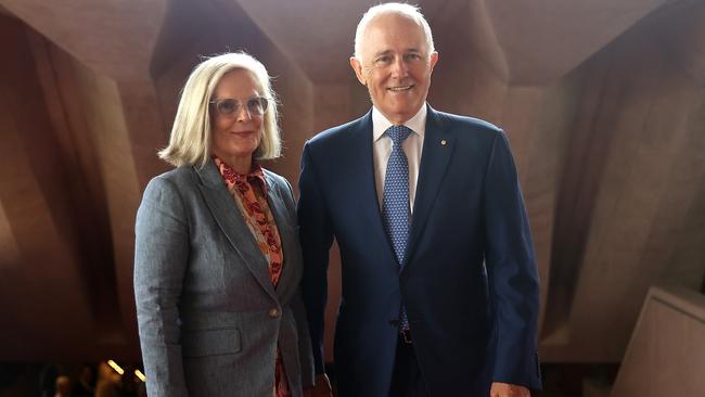 Lucy Turnbull and her husband, former prime minister and merchant banker Malcolm. Picture: Getty Images