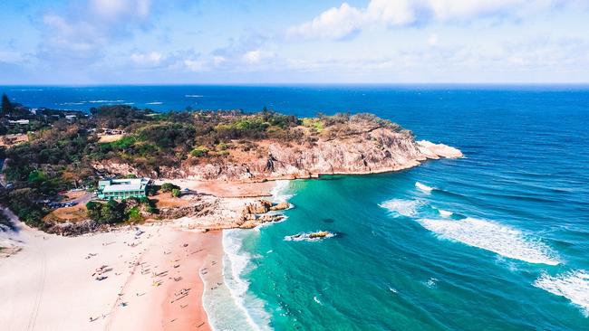 Main Beach, North Stradbroke Island. Picture Instagram @mitch.dann