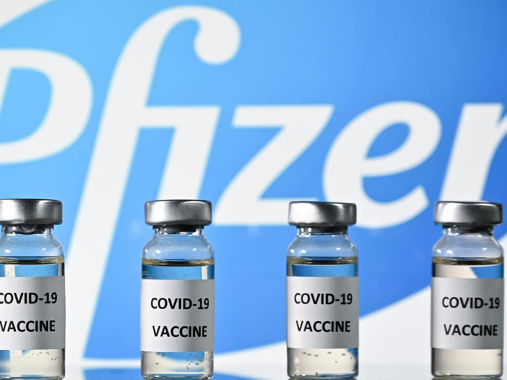 Pfizer and BioNTech has one of the candidates at a most advanced stage. JUSTIN TALLIS / AFP.